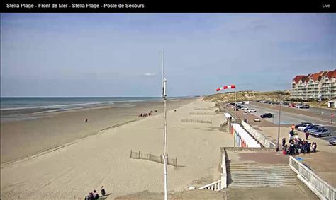 webcam stella plage|Webcams